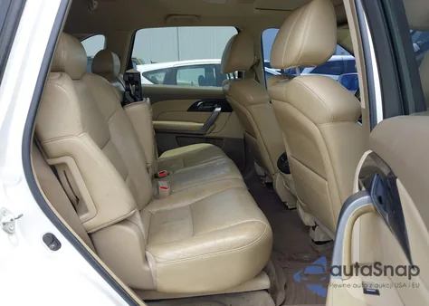 2008 Acura Mdx Technology Package z USA, uszkodzony, nr VIN 2HNYD28488H552390